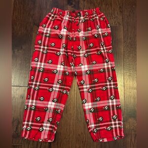 Buc-ees signature Santa Beaver Christmas Pajama Bottoms Lounge Pants Mens XL